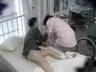 Steamy Sex with Naughty Nurse in Hospital Bed
