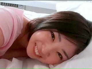 Busty Nippon chick strips naked outdoors for some fresh air and fucking